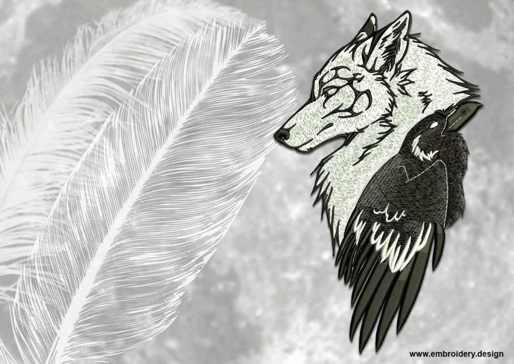 calm wolves Shop - Embroidery Design